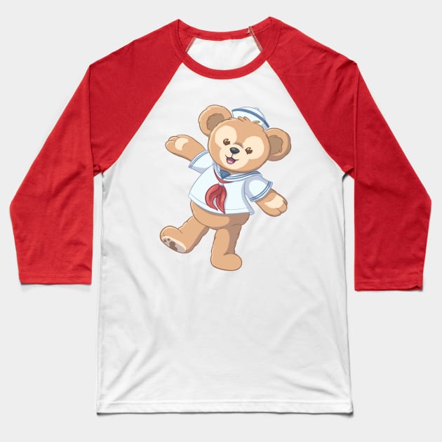 Duffy Baseball T-Shirt by jfeldmanart